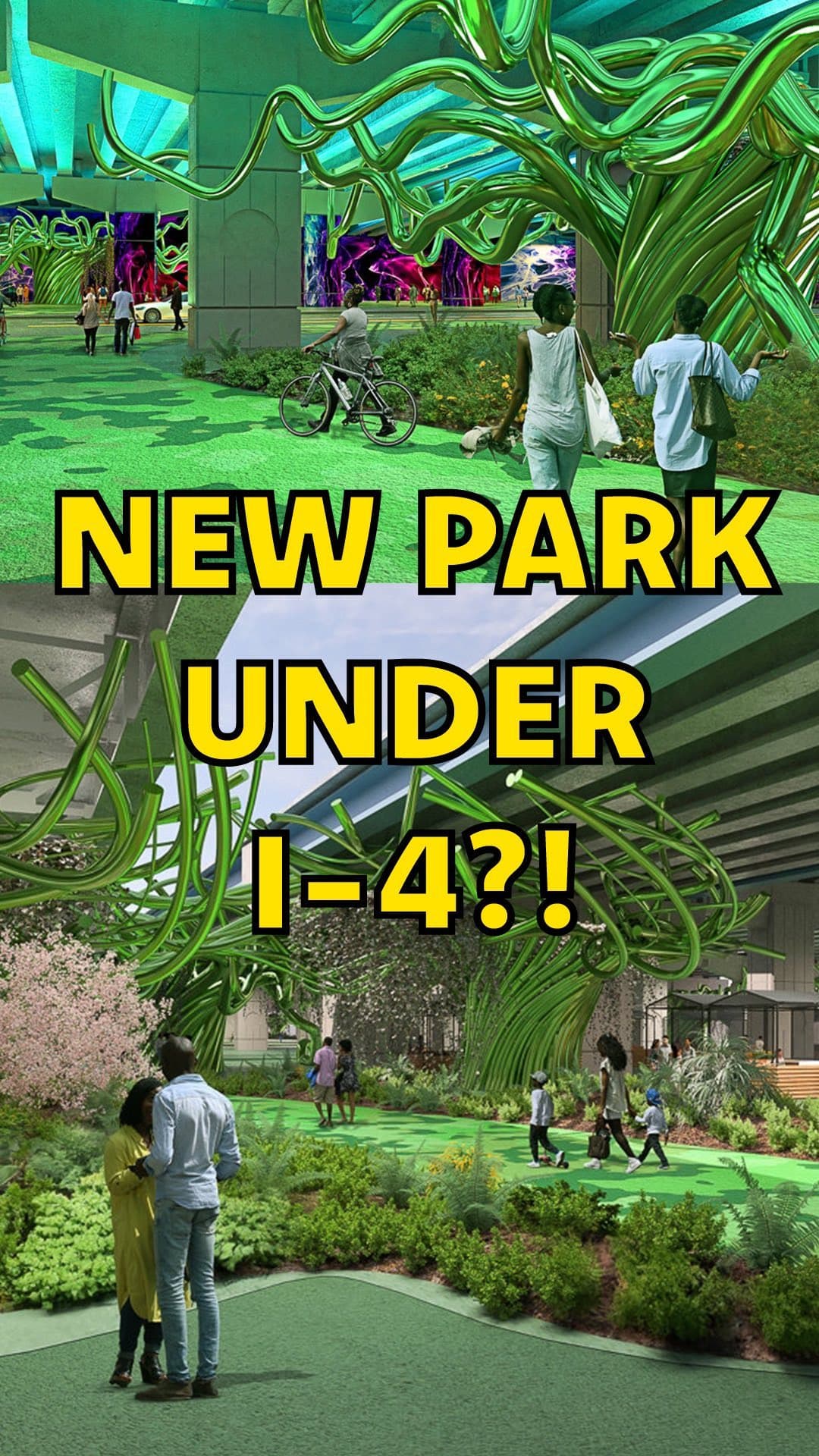 💚😱 The Canopy is the City of Orlando’s latest iteration of the project for an urban gathering space, to be built…