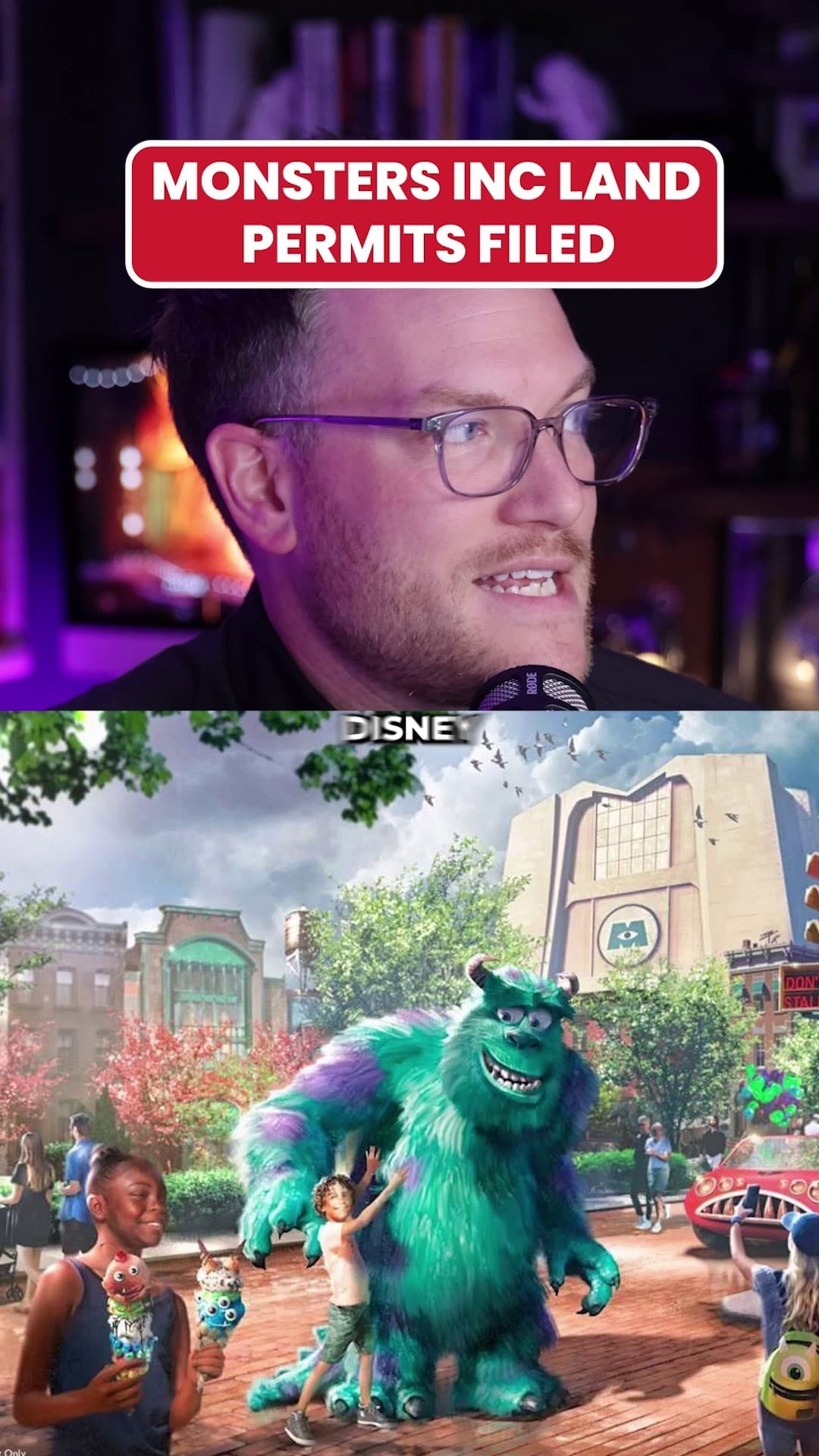 Monsters, Inc. Land, coming to Disney's Hollywood Studios, is moving forward! Permits show that construction will begin…