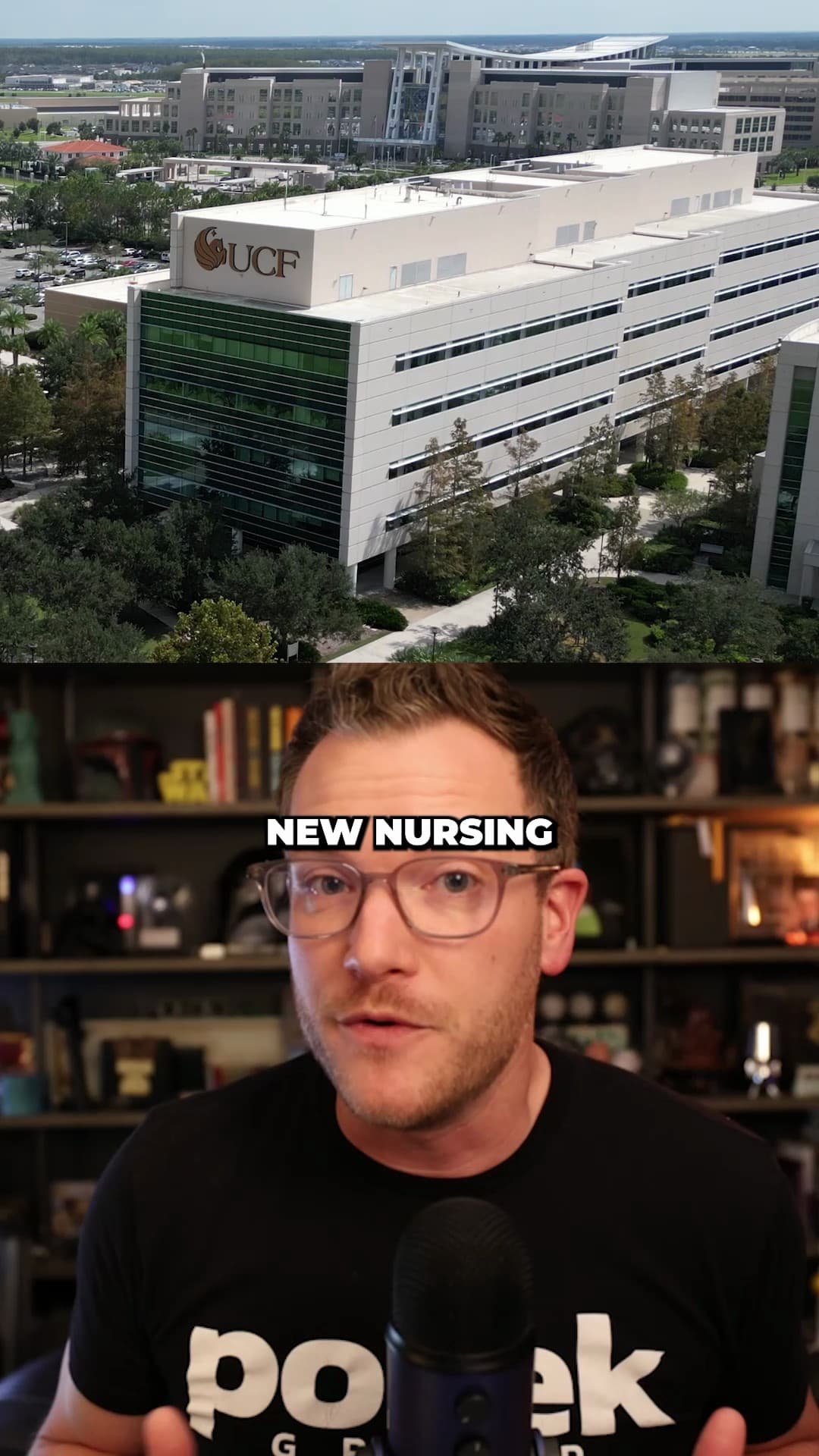 UCF has opened the Dr. Phillips Nursing Pavilion in Lake Nona, a $70M, 90,000 sq. ft. facility with immersive labs and…