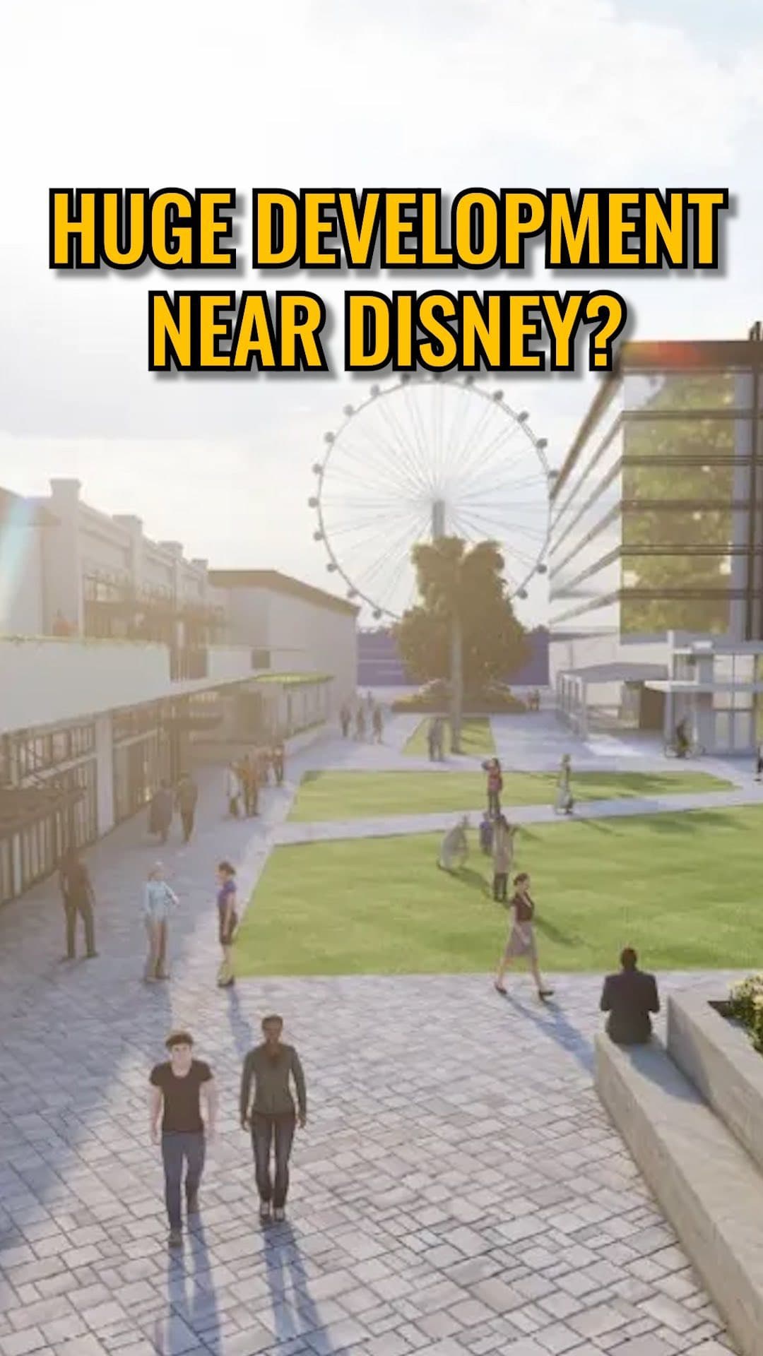 🏗️ Ovation will include luxury hotels, dining, and attractions, including a 175-foot-tall Ferris wheel that can be…