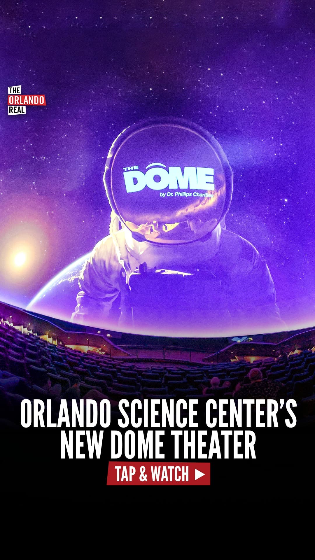 Now open, Orlando Science Center's NEW Dome and Digital Adventure Theater! 🎥✨