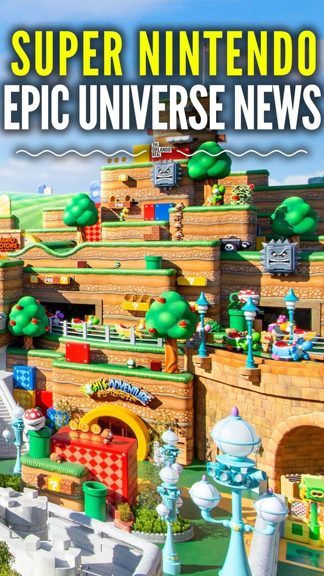 🚨🍄 BREAKING NEWS! Super Mario World at Epic Universe just dropped a ton of info on everything coming to the land.…