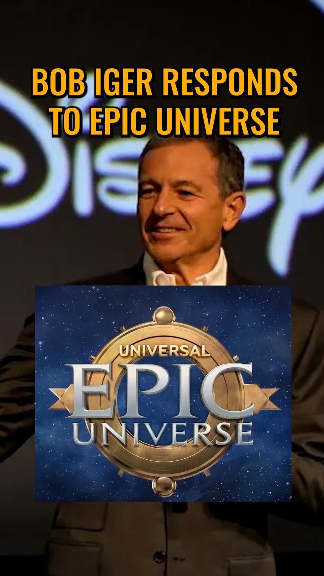 🚨‼️ Bob Iger’s Response to Epic Universe! The short answer really consists of 2 major talking points.