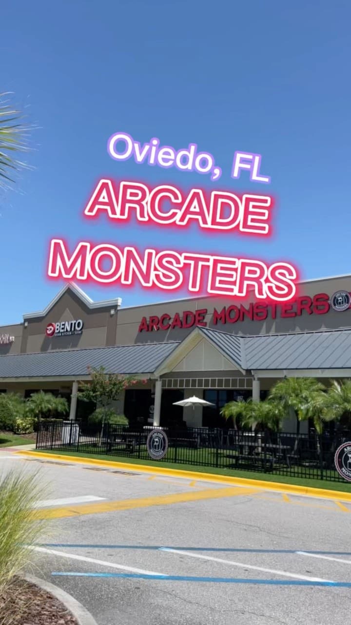 🕹👾 Checkout the largest arcade in Florida at @arcademonsters