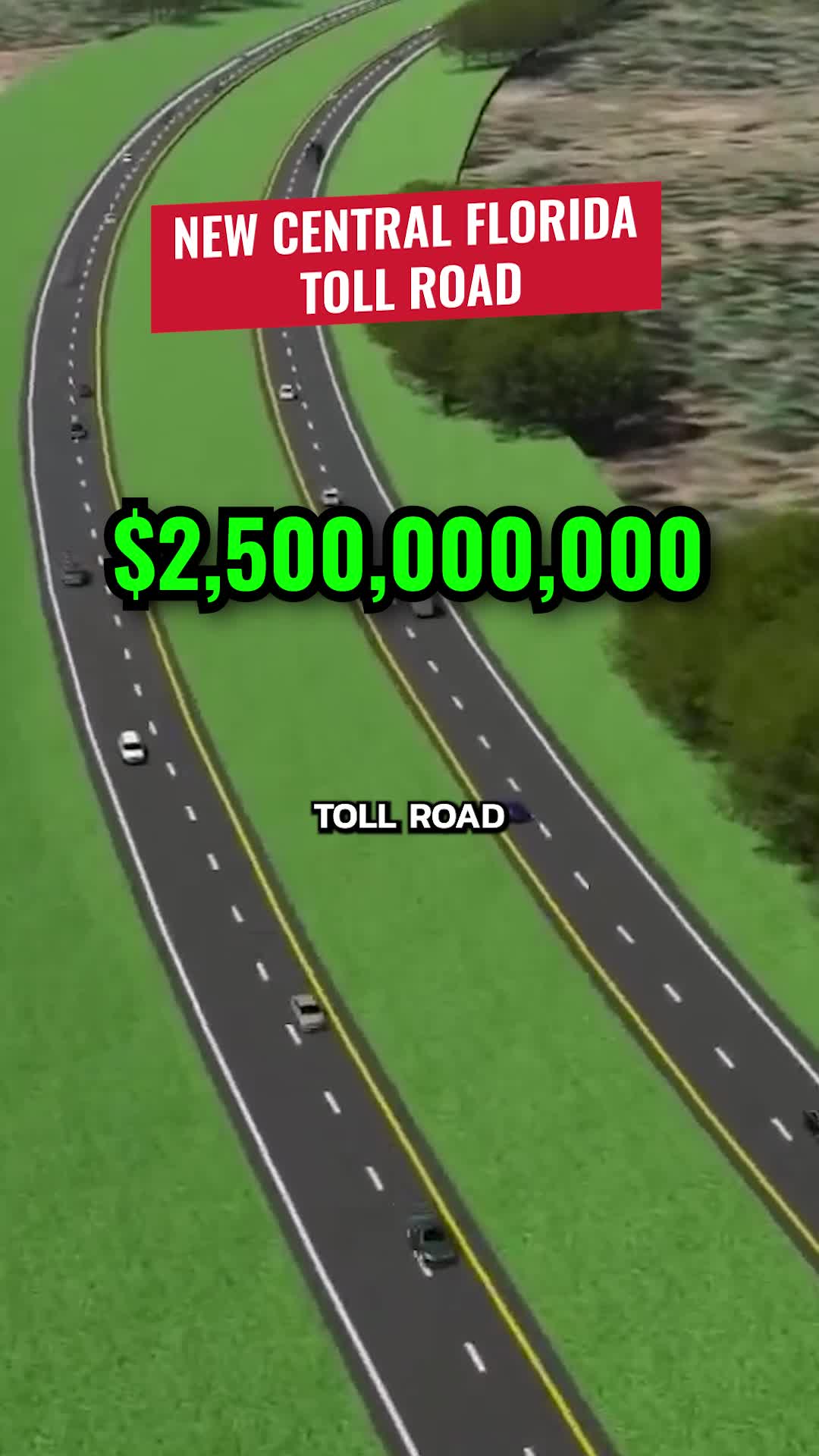 A controversial $2.5B toll road planned for Poinciana is officially moving forward. 🛣️ Supporters see it as a way to…