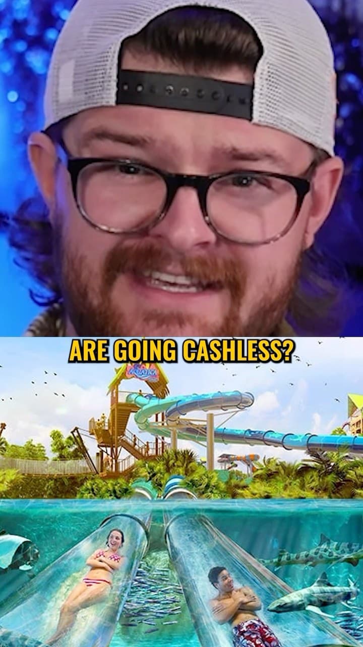 🐋💸💨SeaWorld is going cashless?! SeaWorld has just moved over to a fully cashless experience, only taking cards and…