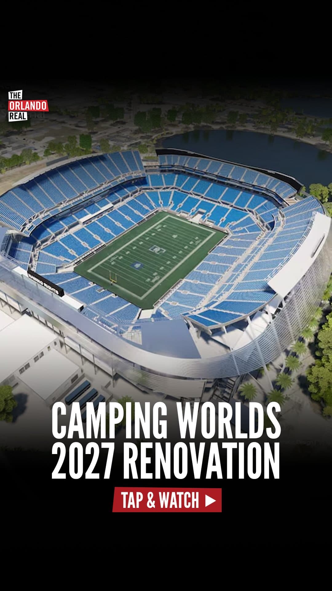 The $400M Camping World Stadium Renovation is underway! Read the blog at our LINK IN BIO!